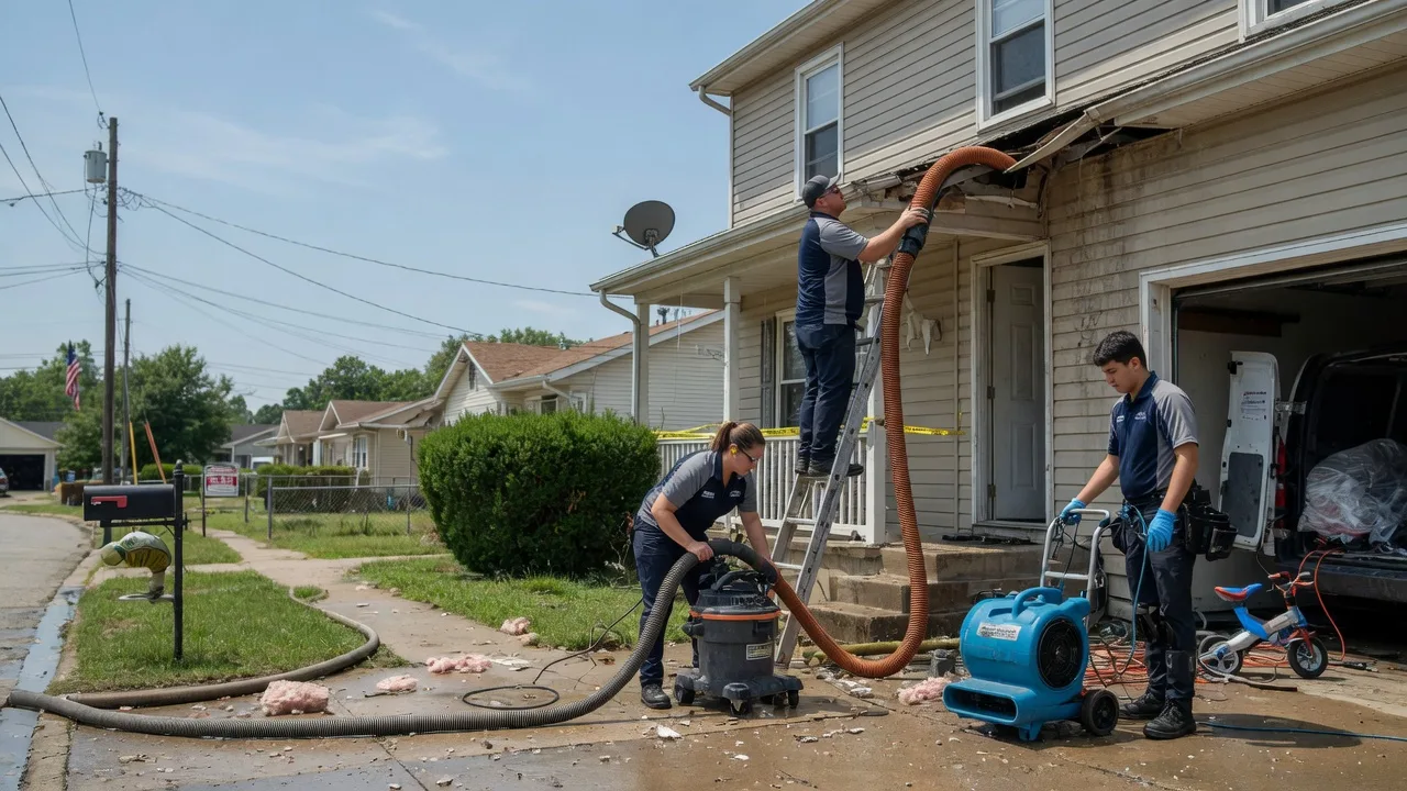 Water Damage Restoration in Perry, IL near me